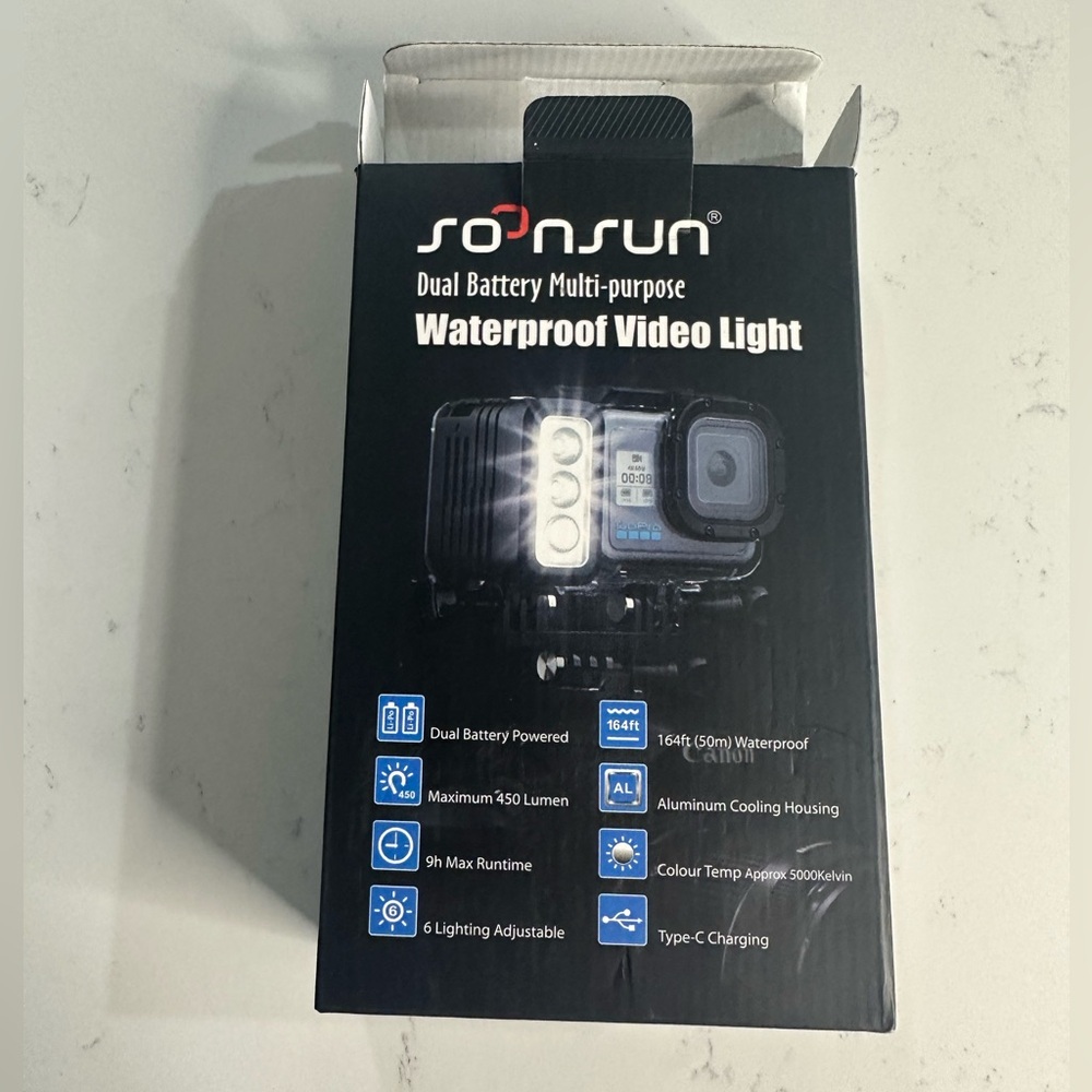 SOONSUN Waterproof Video Light